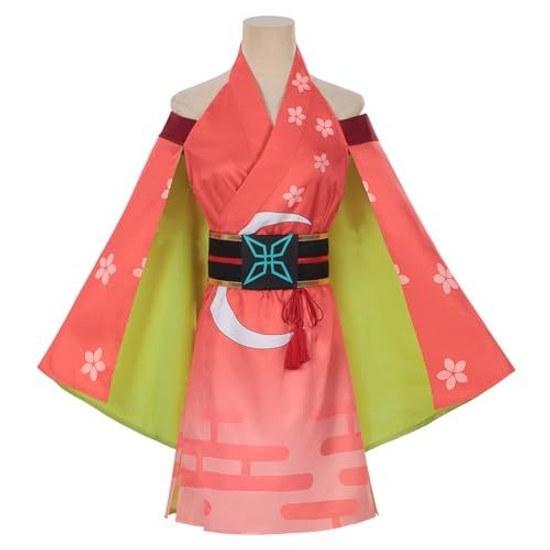Milky Time wig included super Kaguya-hime Kaguya cosplay anime Tsukuyomi liver kimono