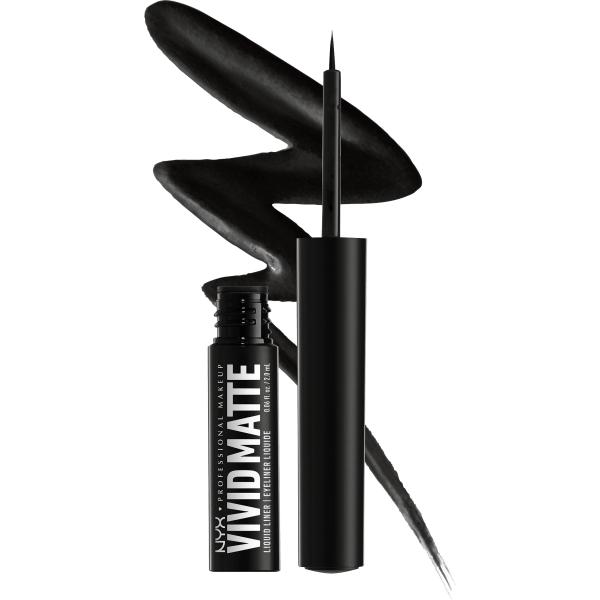 Nyx NYX Eyeliner Vivid Matte 01 Czarny 2ml