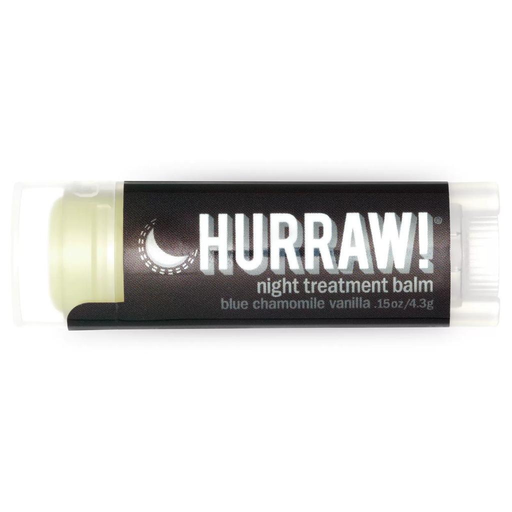 [Wilderness] American Generation Hurraw Pure Natural Organic Ingredients Plant Flat Tube Lip Balm 4.3G