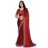 Yashika Damen latest Chiffon-Saree mit Spitze und Blusenmaterial (AZ-YS-P1-SWARNA MAROON)