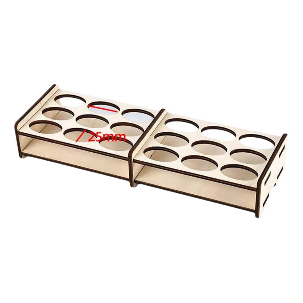 Moduler Model Diy 18 Bottles Paint 3 Tier Storage Stand Organizer Kitchen Studio