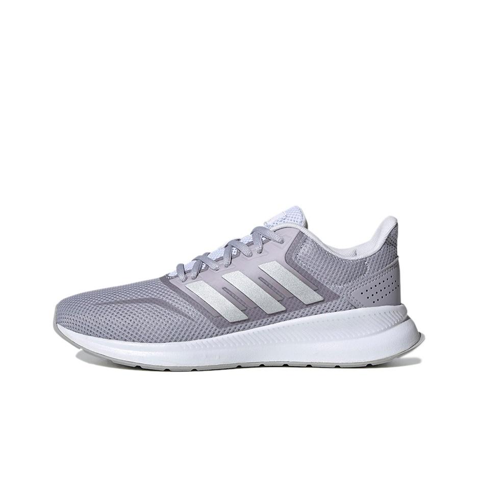 adidas Neo Runfalcon 1.0 Comfortable Breathable Mesh Low-Top Casual Running Shoes Women Sneakers Purple FW5160