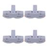 20Pcs Quick Terminal Block Wire Connector TShaped PushType Wiring Splitter SPLT1(Gray )