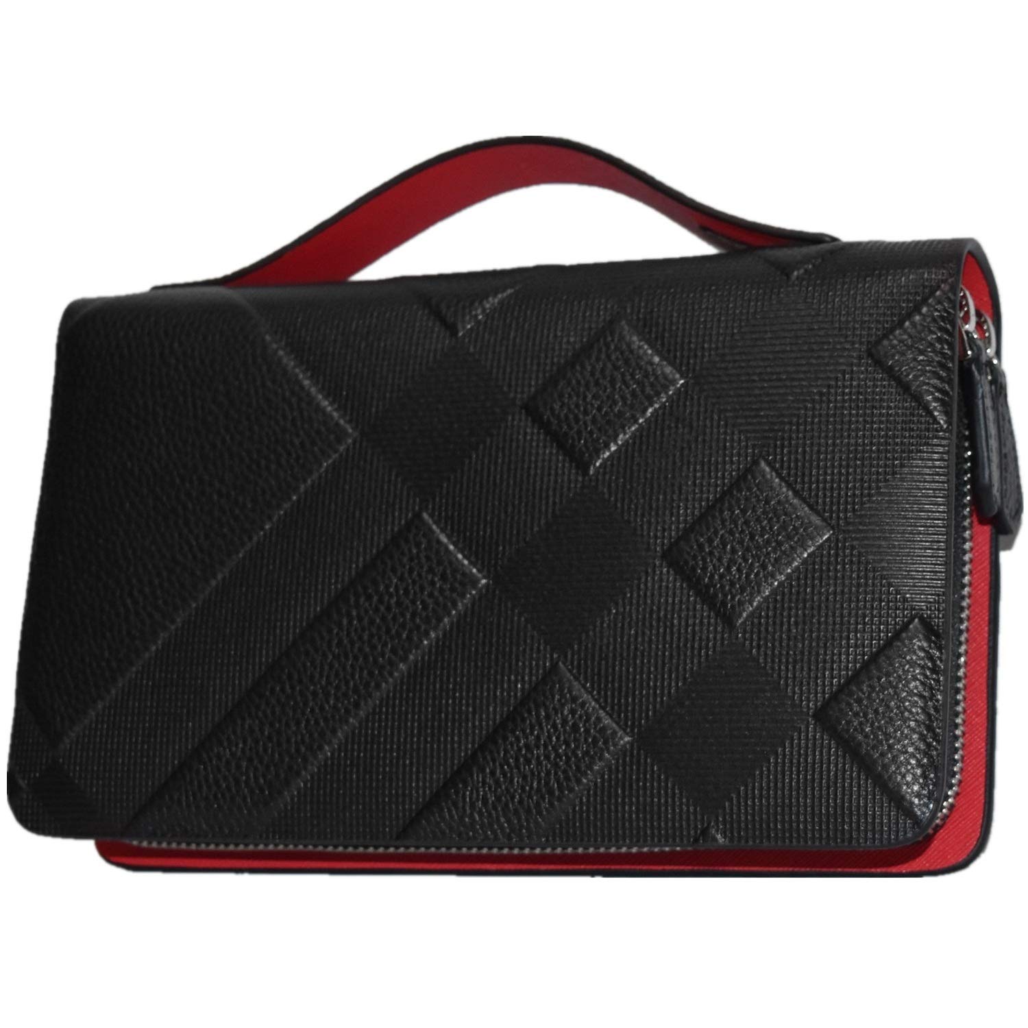 

Второй кошелек из натуральной кожи, клатч, сумочка, чехол из кожи высшего качества, большой кошелек, простой свадебный второй подарочный пакет [Инди], привлекающий внимание мужской (красный)