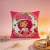 Hot SStrawberry Shortcakeiou Cushion Cover Comfortable Durable Pillow Cover MultiScene for Home Office Car Sofa