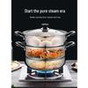 SUPOR 304 Stainless Steel Double Layer Steamer Pot