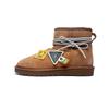 CLASSIC MINI Winter Warm Sun Sheepskin Short Snow Boots Women's Tan 1016222-CHE(Team285-)