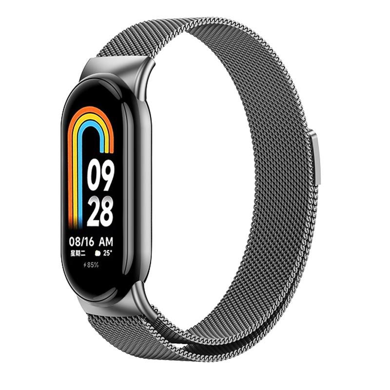 Strap For Xiaomi Mi Band 9 Global Version Accessories Milanese Loop Replacement Belt Bracelet Pulseira Correa Miband 8 NFC Strap