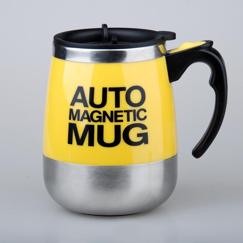 Stainless Steel USB Rechargeable Automatic Magnetic Stirring Mug