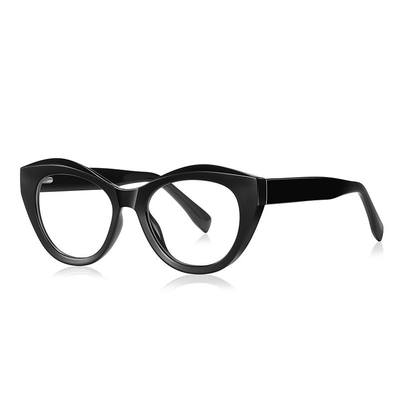 

0 -0.5 -0.75 To -6.0 Fashion Cat Eye Myopia Glasses Frame Women Anti Blue Light Computer Shortsighted Prescription Eyeglasses 0