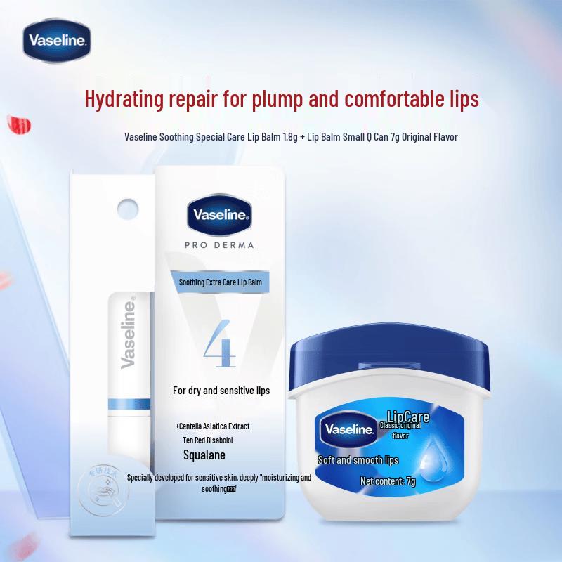 Vaseline Lip Therapy Duo Set