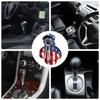Car Gear Shift Cover, Creative American Flag, Car Gear Steering Wheel Cover, Car Gear