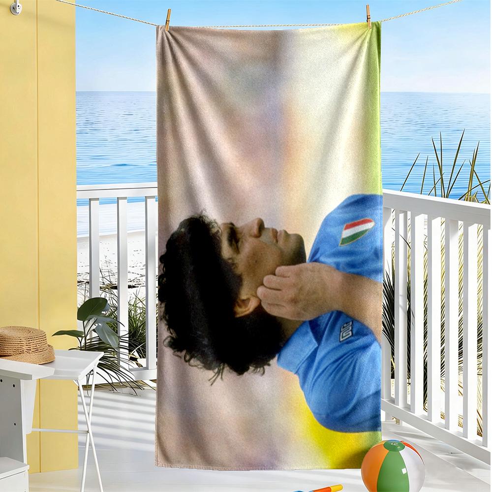 Borussia Dortmund's Star Player Beach Towel High Absorbency & Quick-Dry Comfortable Lightweight