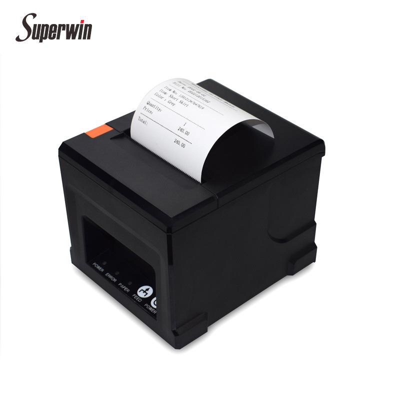 80mm Thermal Receipt Printer for Supermarkets, Catering, Takeaway, and Kitchen Billing