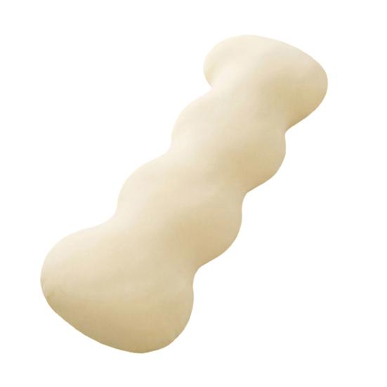 Adults Pea Pods Body Pillow Ice Silk Full Body Support Sleeping Pillow Ergonomic Soft Washable Cover Long Pillow for Side Sleepers S