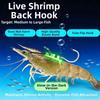 5Pcs Sharp Barbed Luminous Live Shrimp Hooks Anti-entanglement Fishing Hooks String Hook  for Shrimp