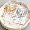 Vintage Irregular CCB Tassel Chain Brooch Niche Design Multi-Functional Pants Chain Charm Versatile Jewelry Accessory for Women