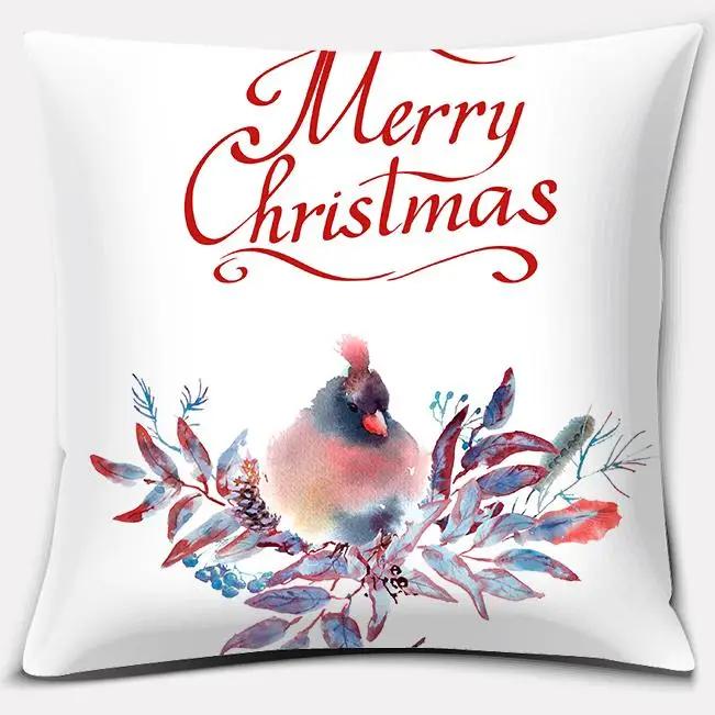 Christmas Decoration Series Pillow Gift Home Office Bedroom Sofa Car Cushion Cover