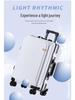 High-End 22” Travel Suitcase: Sit-On Design, 20” Carry-On for Men, Women, College Students, Business, and Large Capacity 26” Trolley Case