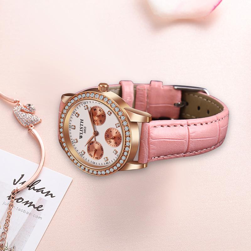 Women's Fashionable Temperament Quartz Watch - Stylish Ladies' Student Watch