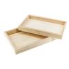 Wooden Trays 22 and 20 Cm 2 Pieces