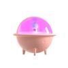New Desktop Jellyfish Humidifier with Colorful Atmosphere Light and Flame Simulation Aromatherapy.
