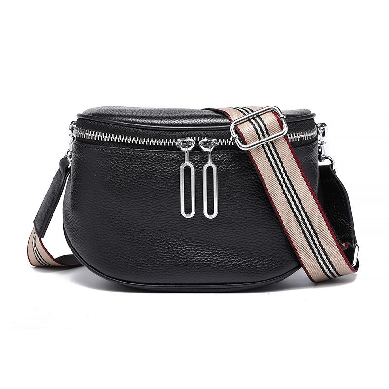 Women Saddle Bags Fashion New Leather Breast Bag High Quality Fanny Pack