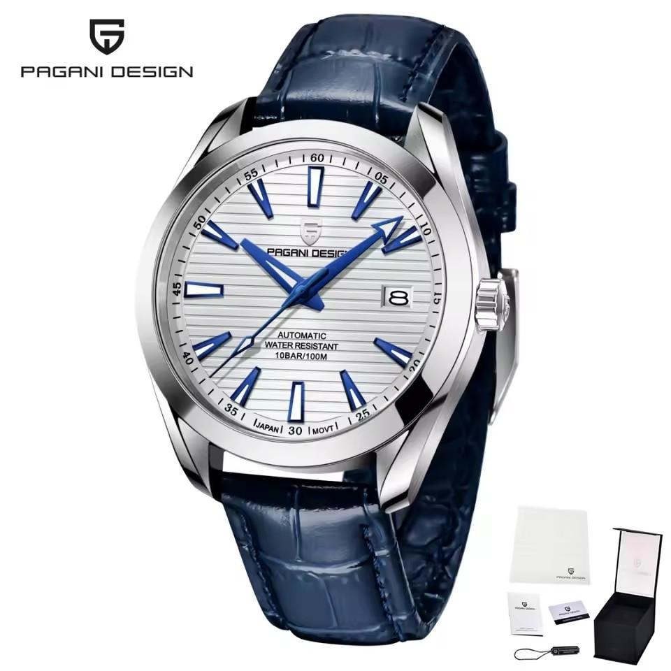 New PAGANI DESIGN 40MM Business Men Mechanical Watch Luxurys Sapphire Glass Automatic Watches 100M Waterproof Watch for Men