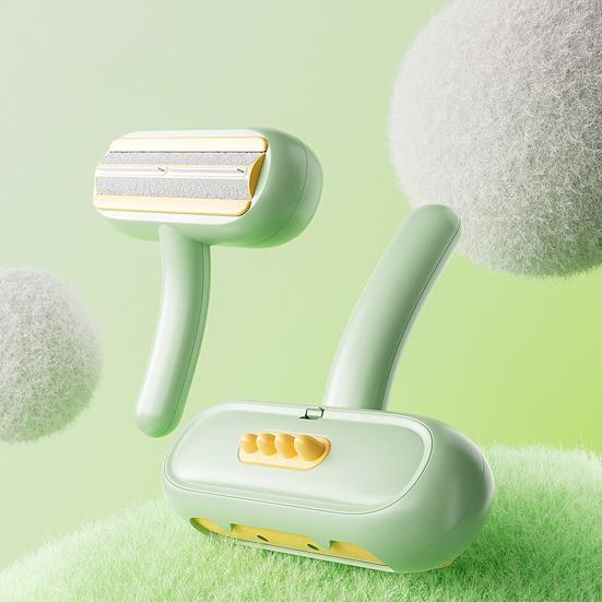 Pet Hair Remover Reusable Lint Roller for Dogs Cats Hair Self Clean Fur Remover with Dust Bin for Furniture Couch Carpet Clothes Car Seats Beddings