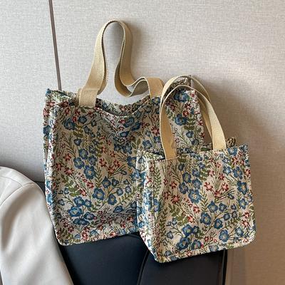Large Capacity Canvas Bag Women's New Tote Bag Women Ins Fashionable Versatile Fashion One Shoulder Handbag Women