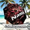 Custom Name Personalized Gizmo (Gremlins) Print Umbrella, Auto Open Close, 8‑Rib Sturdy Frame, Commute Camping Hiking Use, Birthday Gift
