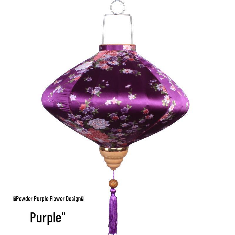 Antique Pattern Waterproof Chinese Lantern for Outdoor Balcony Decoration