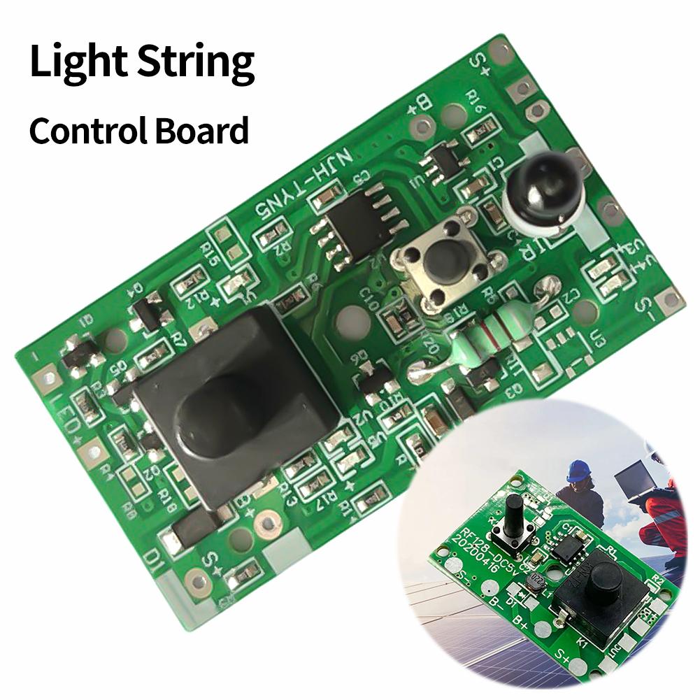 

3.7V Boost 24V 31V Solar String Light Controller Switch Module DIY Solar Light String Lanyard Board Controller With Switch