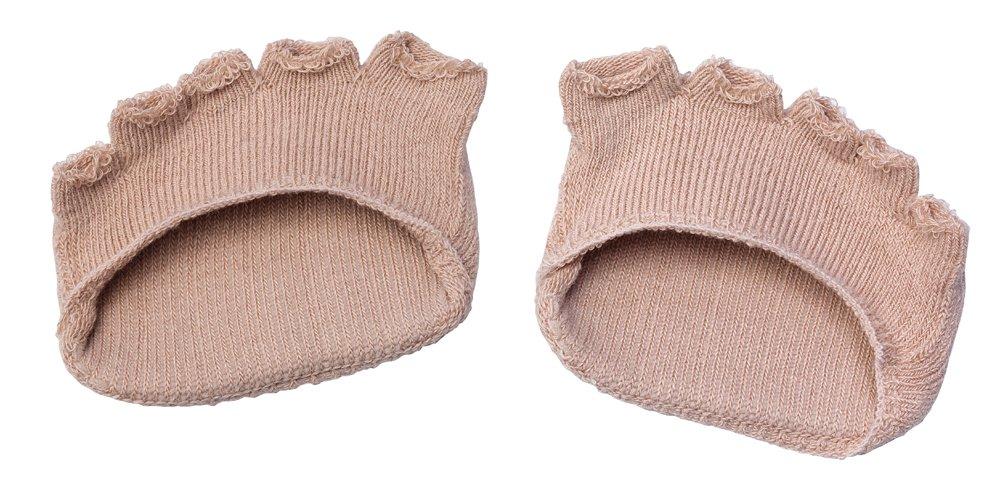 Alphax Foot Sole Protection Cotton Foot Blister Pads Made In Japan Support, Pads, Blend, Washable, (1 Pair), Beige,