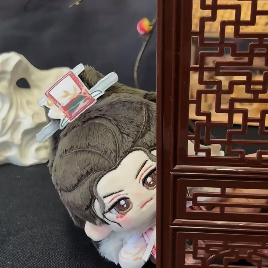 10Cm Tv Shui Long Yin Tang Li Ci Luo Yunxi Plush Doll Pendant Printed Body Cute Backpack Pendant Keychain Toys Fans Collect Gift