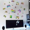 Ls16503 Laser Colorful Gamepad Earphone Wall Sticker Viewing Angle Is Different Pattern Color Is Different
