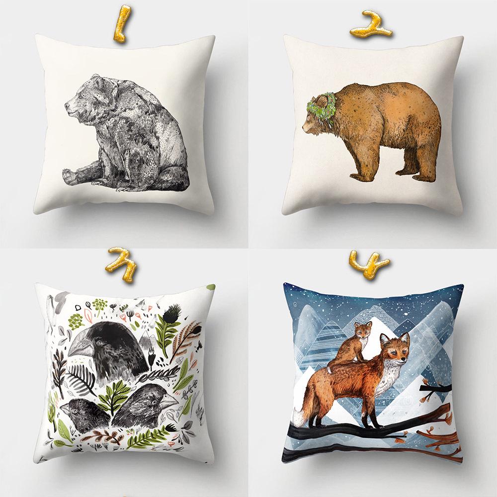 Sofa Pillowcase Car Cushion Creative Home Office Pillow Polyester
