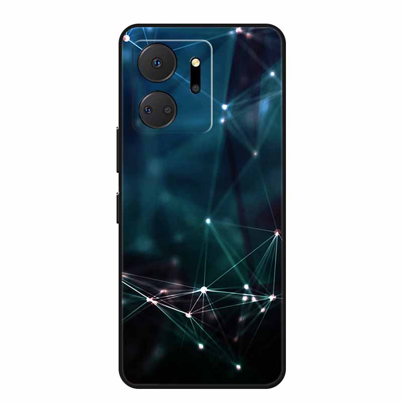 Handyhülle Für Honor X7a Rückseite Hülle X 7 a Coque Stoßfest Schwarzes Silikon Weiche Funda Für Honor Play 7T 7 T Hülle Play7T Capa