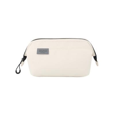 Delfonics Bolsa Interna de Transporte Impermeável com Arame, Tamanho Pequeno, Bolsa de Maquilhagem Feminina (Branco)