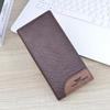Men's Retro Long Thin Soft Wallet with Multiple Card Slots and Large Capacity