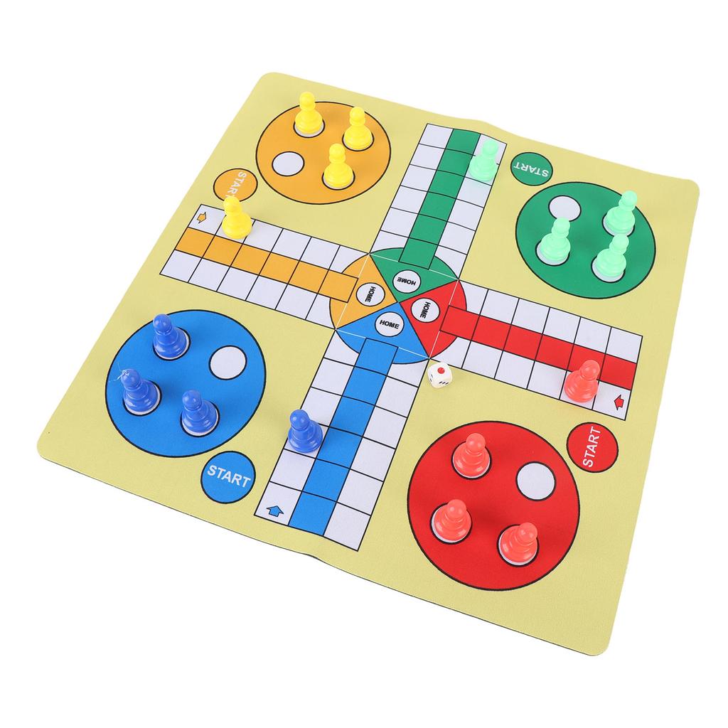 Foldable Flying Chess Board Game 35cm Portable Increase Friendship Classic Strategy Game Set for