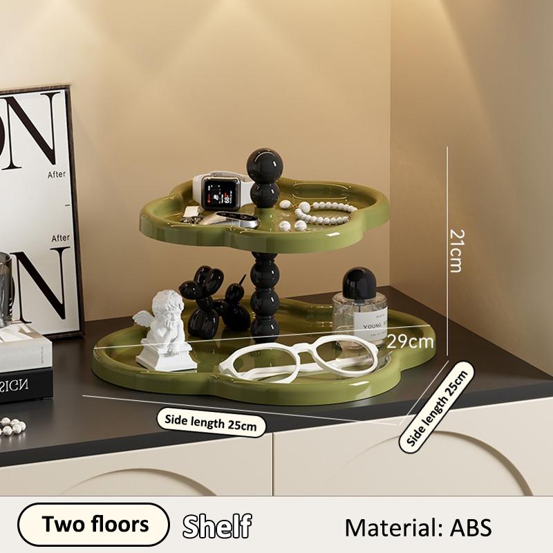 Multifunkční stolní úložný box Kosmetický organizér Polička Kreativní květiny Držák na klíče Domácí dekorace Zásobník na sladkosti a drobnosti