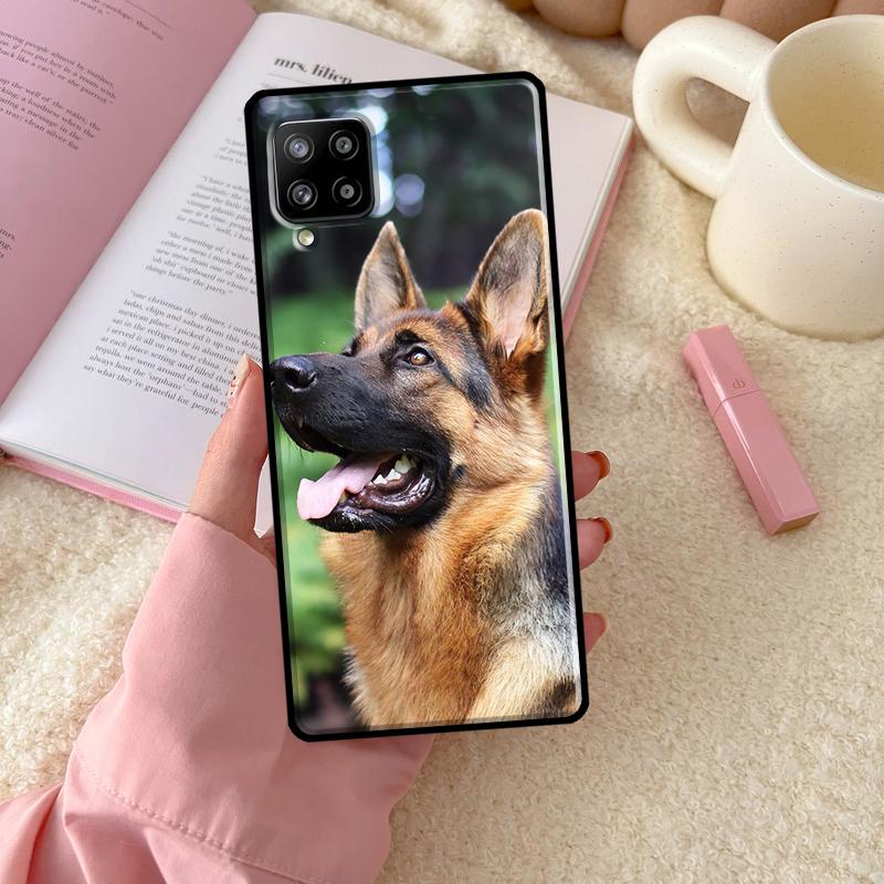 

German Shepherd Dog For Samsung Galaxy A54 A34 A14 A13 A52 A32 A12 A22 A72 A52S A33 A53 A73 A71 A51 Phone Case Samsung A52