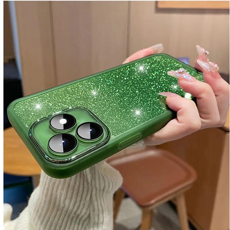 

Case For Honor x9a x9b Phone Cover Shiny Glitter Back Coque for Honor Magic 5 6 4 90 Lite pro X6a Case Magic5Lite Silicon Honor 90 pro