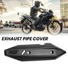 Motorcycle Exhaust Pipe Click Cover for Heat 150/125 Motorbike Insulation Universal Exhaust Tube
