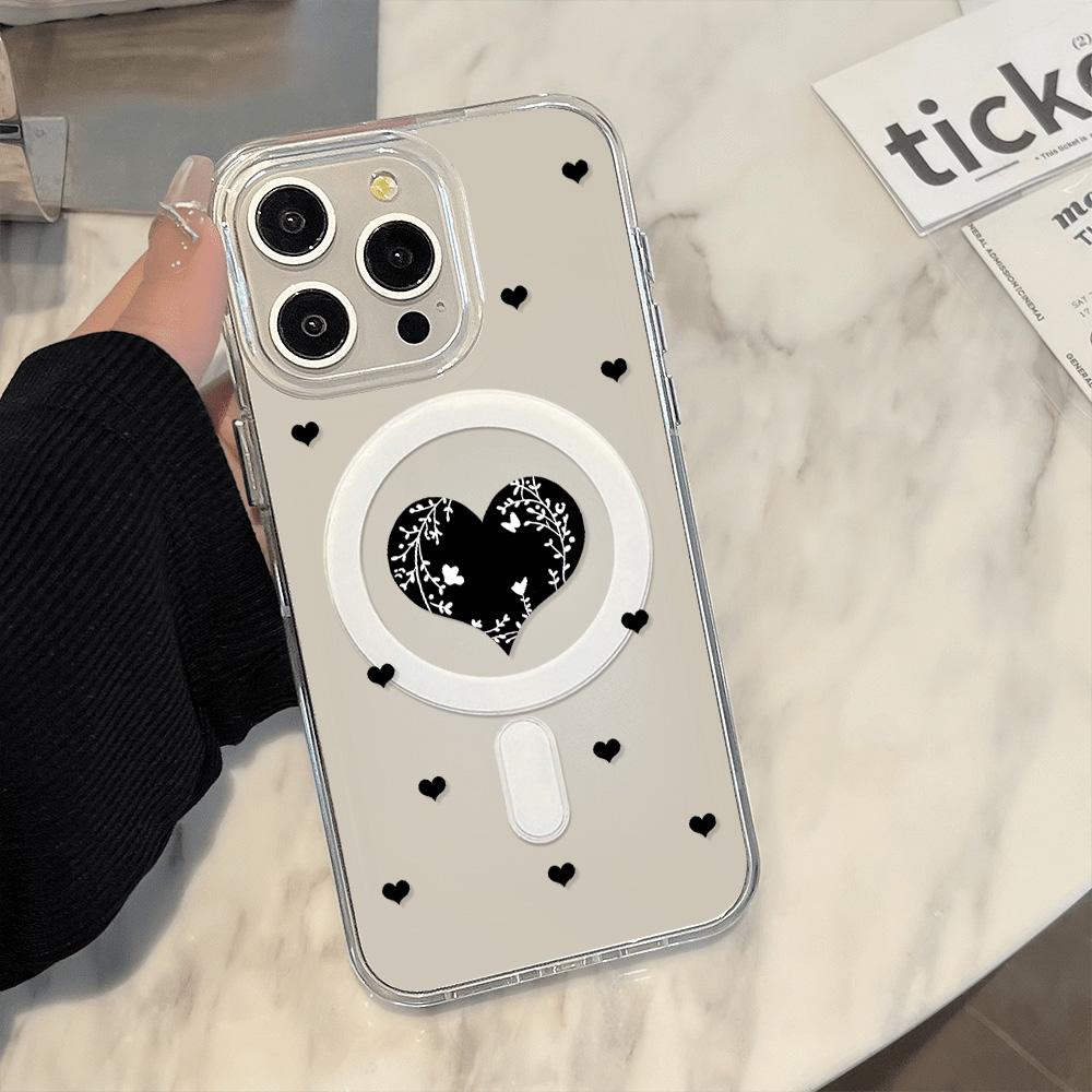 Magnetisk telefondeksel for iPhone 11 12 13 iPhone 13 14 15 Pro 15 16 Pro Max Samsung A15 A16 A25 A26 A55 A56 S25 S24 S22 S23 Ultra S25 Edge