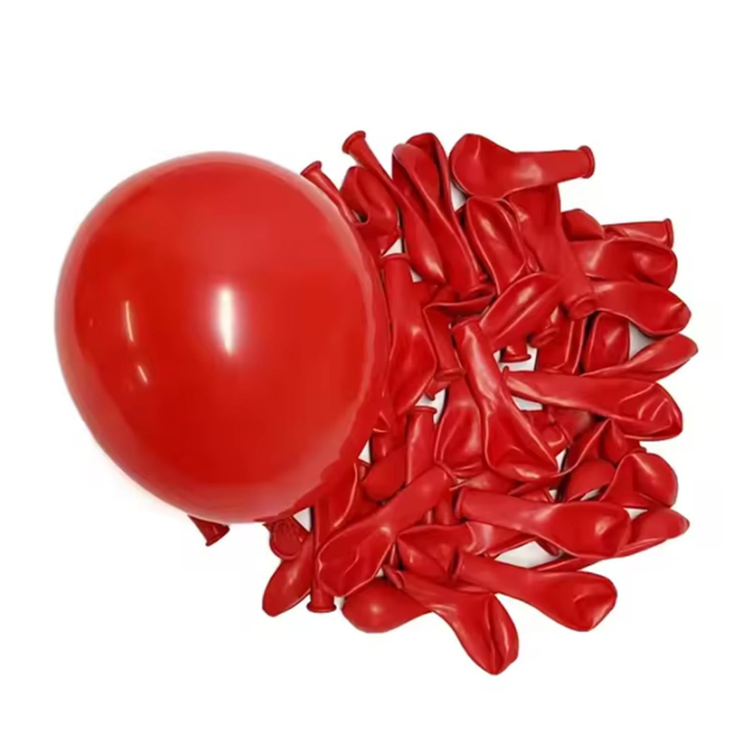 

30 шт. 5/10/12 дюймов Воздушные шары на День Рождения Красный Оранжевый Желтый Синий Фиолетовый Латексные Шары для Вечеринок по Случаю Дня Рождения и Юбилеев 5inch красный
