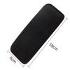 Car Knee Pads Black Suede Leather Inside Knee Cushion Thickened Anti-collision Thigh Support Pad Automobile Interior Accessories