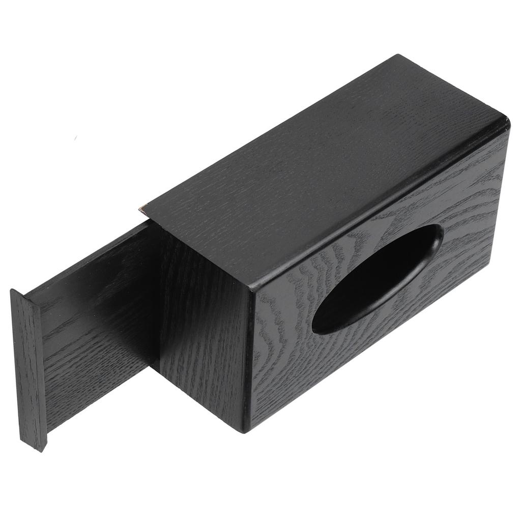 Rectangular Wooden Tissue Box, Decorative Wooden Tissue Box Sturdy and Napkin Holder with Elegant Wood for Home Living Room Hotel
