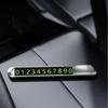 2025 New Phone Number Plate Car Temporary Parking Card Plate Phone Number Plate